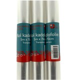 thumbnail of Transparant Folie - Bloemenfolie - Cellofaan - Inpakpapier - 500 x 70 cm - 5 rollen