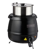 thumbnail of METRO Professional Panela elétrica para sopa GSK1009, aço, Ø 34 x 36 cm, 9 L, preto