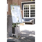 thumbnail of Securit® Expositor de Menu LED A4 "Stainless Steel" - Aço inoxidável - 6 faces