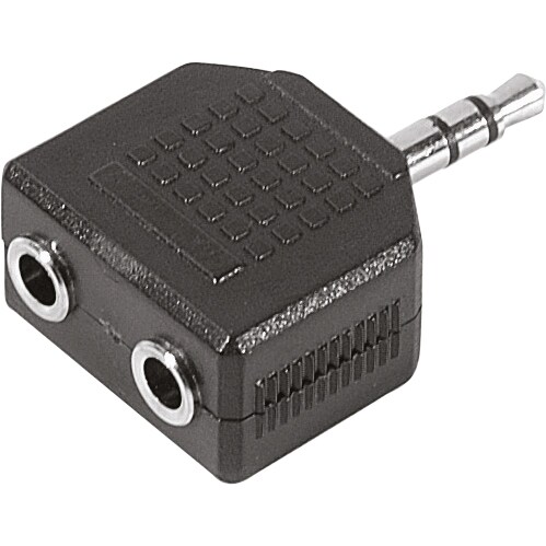 GENERIQUE  Doubleur monobloc stéréo Jack 3.5 mm