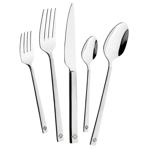 Besteck Amalfi teilsatiniert Chrom-Edelstahl-Legierung 18/0 60tlg.