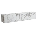 thumbnail of Lowboard Hängend Marmor-Optik Weiß 160x30x30 cm TV-Schrank, Design Fernsehtisch mit Klapptüren Modern, Fernsehschrank Wand, TV-Kommode Fernsehkommode