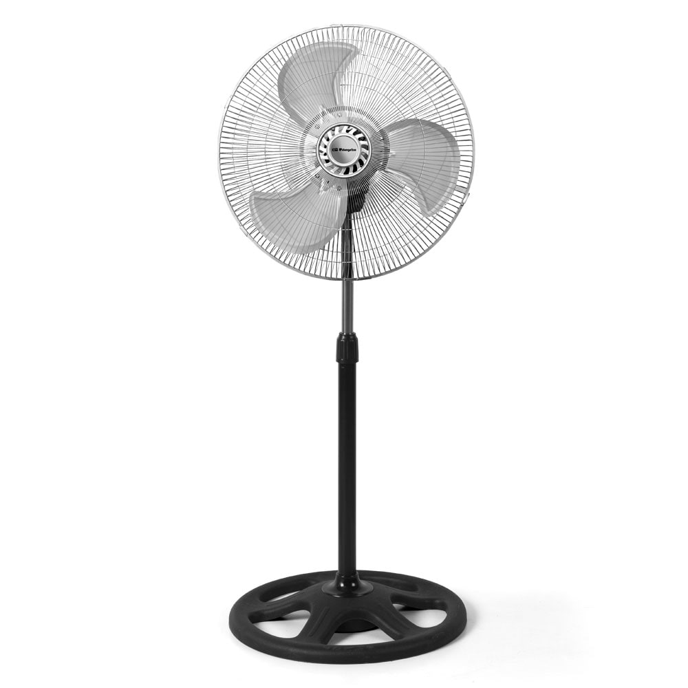 Ventilador de pé Orbegozo powe fan 3 em 1, 3 velocidades, oscilante, 3 tipos de montagem: mesa, pé e parede, diâmetro 45 cm, 90 W