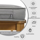 thumbnail of Merax Gartenlounge-Set für 8 Personen, Gartenmöbel Sitzgruppe(7-tlg), mit Seilgeflecht, Akazie, Grau