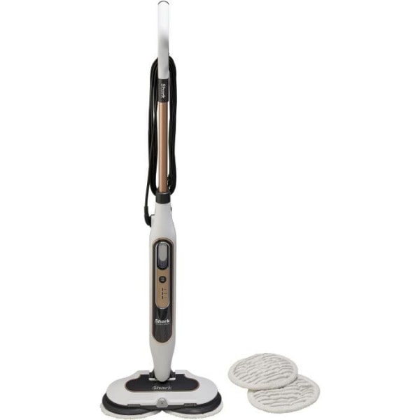 Balai - Nettoyeur Vapeur   S8201EU Steam Mop - Balai Vapeur Automatique - 2 tampons rotatifs - 3 réglages vapeur - Elimine taches et saleté usage non-