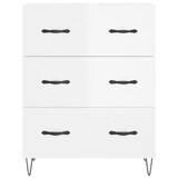 thumbnail of vidaXL Sideboard Hochglanz-Weiß 69,5x34x90 cm Holzwerkstoff