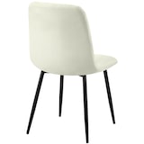 thumbnail of Set van 4 Dijon Eetkamerstoelen creme/Stof