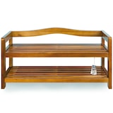 thumbnail of Casaria Schuhregal Schuhständer Holz Akazie 2 Etagen