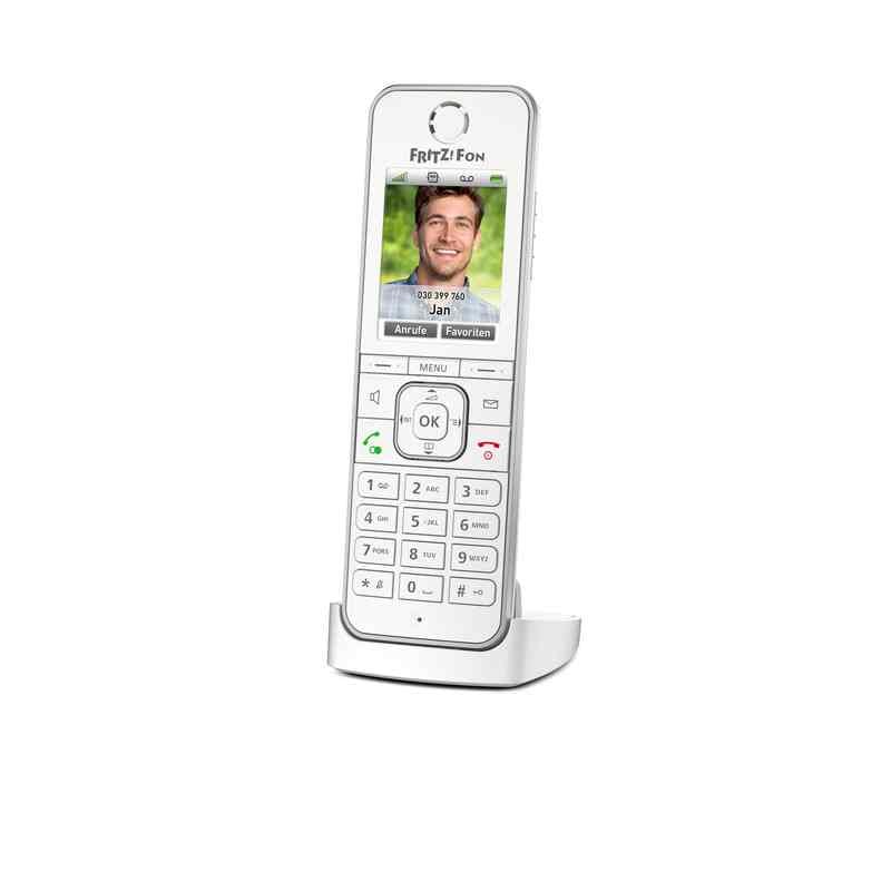 AVM FRITZ!Fon C6 Teléfono DECT Identificador de llamadas Blanco