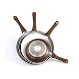 thumbnail of Juego de Sartenes con Recubrimiento de Ceramica (4 piezas) Duroteck, 18 cm, 22 cm, 24 cm y 28 cm de Diámetro, Libres de tóxicos