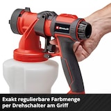 thumbnail of Einhell Akku-Farbsprühsystem TE-SY 18/90 Li-Solo Farbsprühpistole