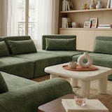 thumbnail of Modulaire 6-zits hoekbank met verstelbare rugleuning 462 cm groen, L 462 x l 231 x h 82 cm Oviala