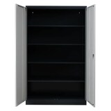 thumbnail of PROREGAL Stahlschrank BEE mit 10 lackierten Fachböden | HxBxT 195x92x60cm | Anthrazit-Grau | Werkstattschrank Werkzeugschrank Aktenschrank