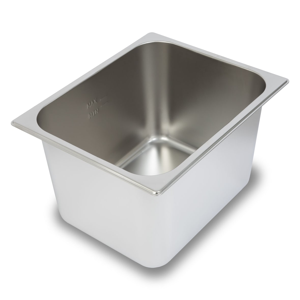 VERTES GN-bak 1/2 Gastro Norm Gastronorm (roestvrij staal, 200 mm diep, hygiënisch, roestvrij, voor bain-marie en veelzijdig gebruik in de horeca)