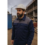 thumbnail of Arbeitsjacke Marineblau Grau Größe L Polyester / Baumwolle 4 Taschen VITO