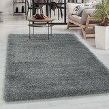 thumbnail of Carpetsale24 Shaggy Hochflor Teppich Hellgrau 200x290 cm Extra Weich & Waschbar - Jute Rückseite, Einfarbig & Flauschig für Wohnzimmer & Schlafzimmer