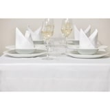 thumbnail of Nappe blanche bande de satin Mitre Luxury 1600 x 1600mm
