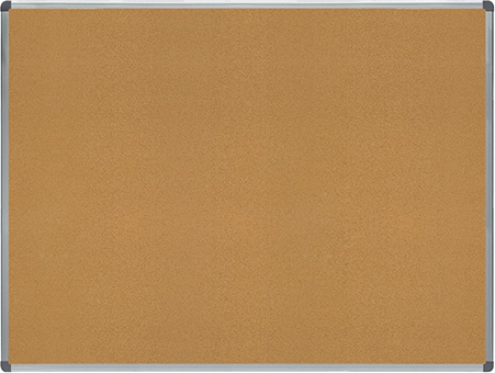 Rocada quadro de cortiça 90x120cm (1200x900mm) moldura em alumínio anodizado.