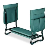 thumbnail of Relaxdays Kniebank, weiches Kniekissen, 2 Taschen, klappbar, Kniehilfe Gartenarbeit, bis 150 kg, HBT 50x60x27,5cm, grün