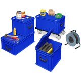 thumbnail of Montagewagen/ Kleinteilewagen, BxTxH 615x415x1123 mm, blau