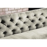 thumbnail of KAWOLA Esszimmerbank CHARME Velvet silber 246cm