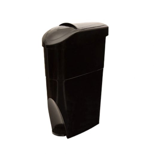 Poubelle hygiène féminine - SERENA Noir - 22L - tampel