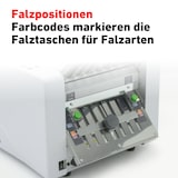 thumbnail of IDEAL Falzmaschine 83060011 4Falzarten 115 Bl./Min. hellgrau
