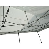 thumbnail of METRO Professional Gazebo pieghevole pop-up Thagpi, acciaio / alluminio / poliestere / PVC, 6 x 3 m, idrorepellente, argento / bianco