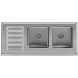 thumbnail of Royal Catering - Dubbele Spoeltafel - 140 x 60 cm