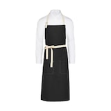 thumbnail of SANTORINI - Contrasted Bib Apron with Pocket: One Size / Enamel Blue
