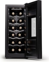 thumbnail of Klarstein Silent Vino 12 Uno Slim Weinkühlschrank 31 L / 12 Fl 5-18 °C Touch Schwarz