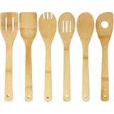 thumbnail of Kochbesteck-SetWiderstandsfähige & stilvolle Bambus Utensilien Holzlöffel