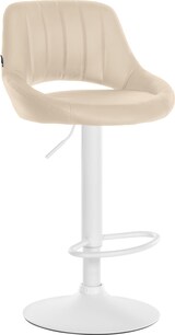 thumbnail of Barhocker Milet Kunstleder creme/weiß