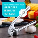 thumbnail of SOEM© Knoflookpers / Gemberpers met Ergonomische Handgreep ook geschikt voor Gember - RVS - Horeca Kwaliteit - Mat