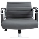 thumbnail of Bürostuhl Kolumbus Echtleder grau