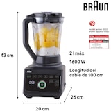 thumbnail of Batidora de vaso PowerBlend 9 JB 9040 negra