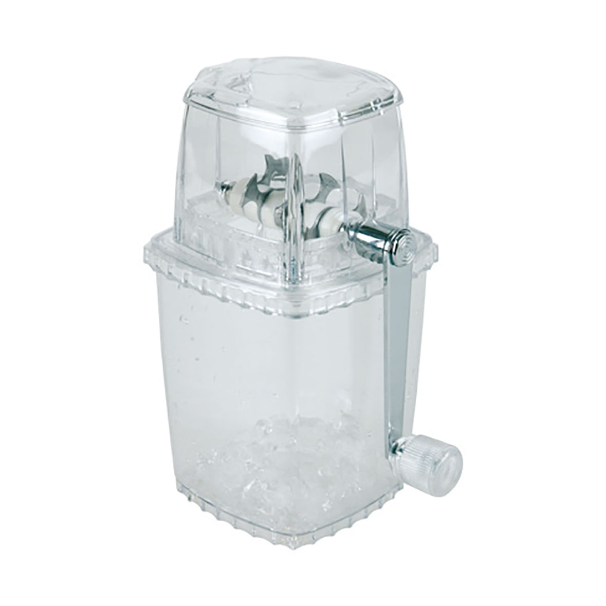 picadora hielo manivela manual