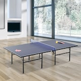 thumbnail of Mesa de Ping Pong Plegable con Red 152,5x274x76cm Acero y MDF Azul Tenis de Mesa