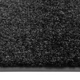 thumbnail of vidaXL Fußmatte Waschbar Schwarz 90x150 cm