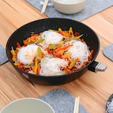 thumbnail of GRÄWE Pfanne Aluminium 28 cm, mit abnehmbarem Griff inkl. Pfannenwender