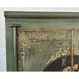 thumbnail of OPIUM OUTLET Möbel Kommode Schrank Sideboard Hochzeitsschrank A600-2 tannengrün vintage asiatisch chinesisch orientalisch Holz