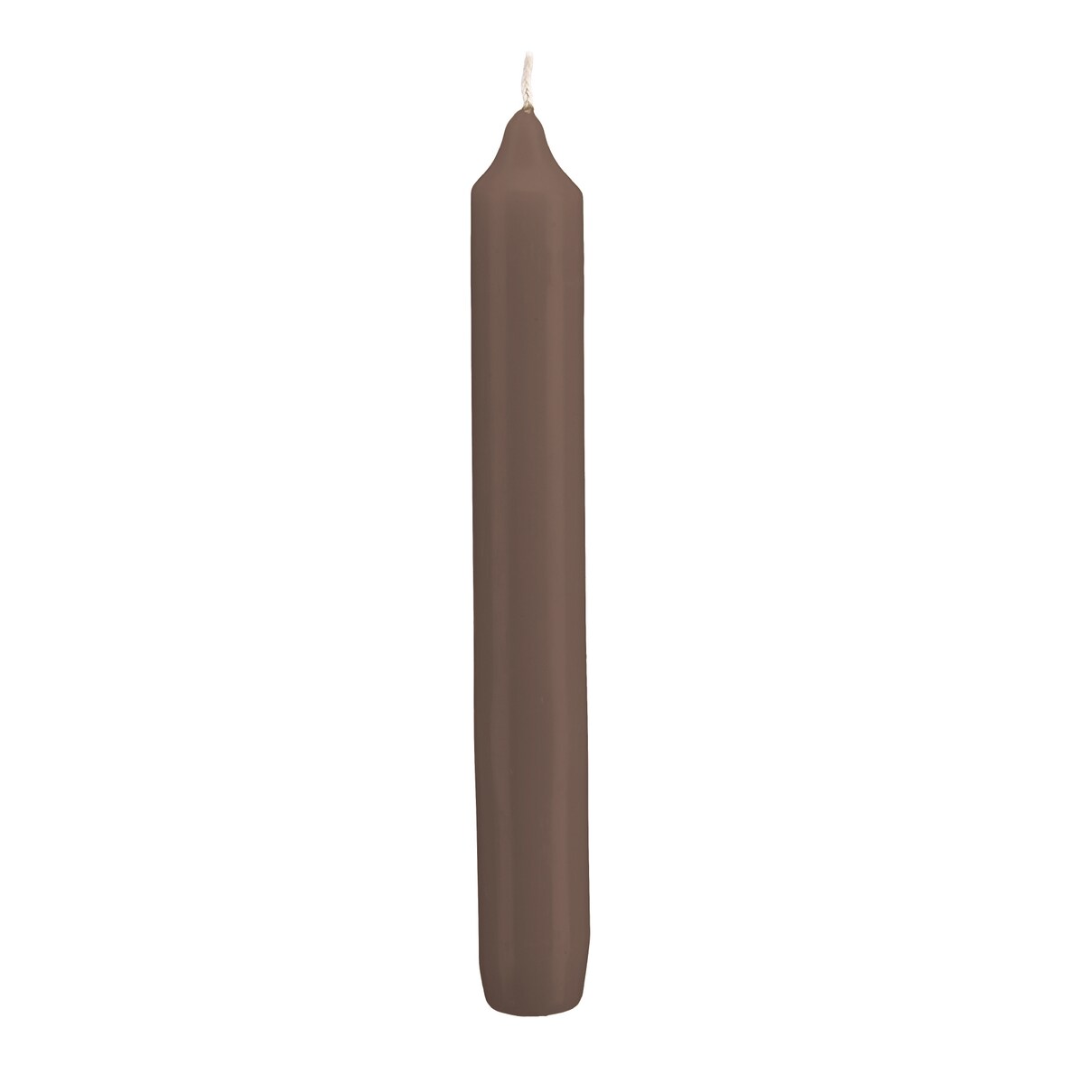 Leuchterkerzen Mocca 20 x 2,5 cm, 32 Stück