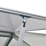 thumbnail of vidaXL Verstärktes Gewächshaus Aluminium 6,05 m²
