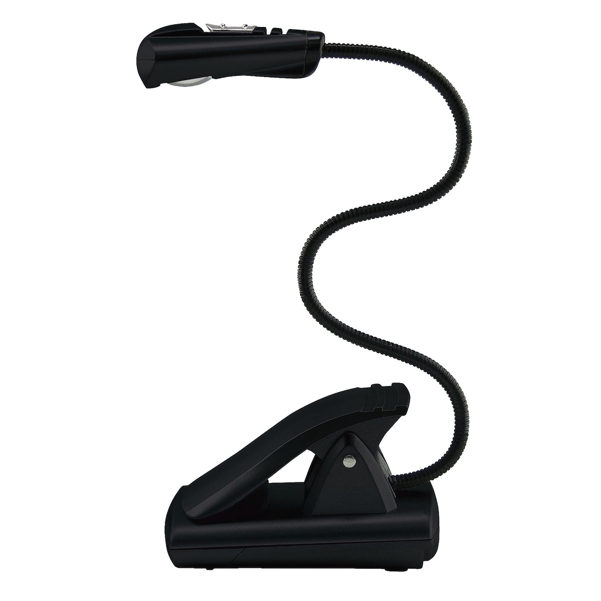 Wedo 2541001 Leselampe mobil schwarz LED mit Batterien