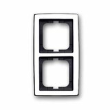 thumbnail of SOLO Rahmen, 2f, chrom, glänzend, Kunststoff, geeignet für Geräteeinbaukanal, geeignet für Unterputz-Installation, Thermoplast