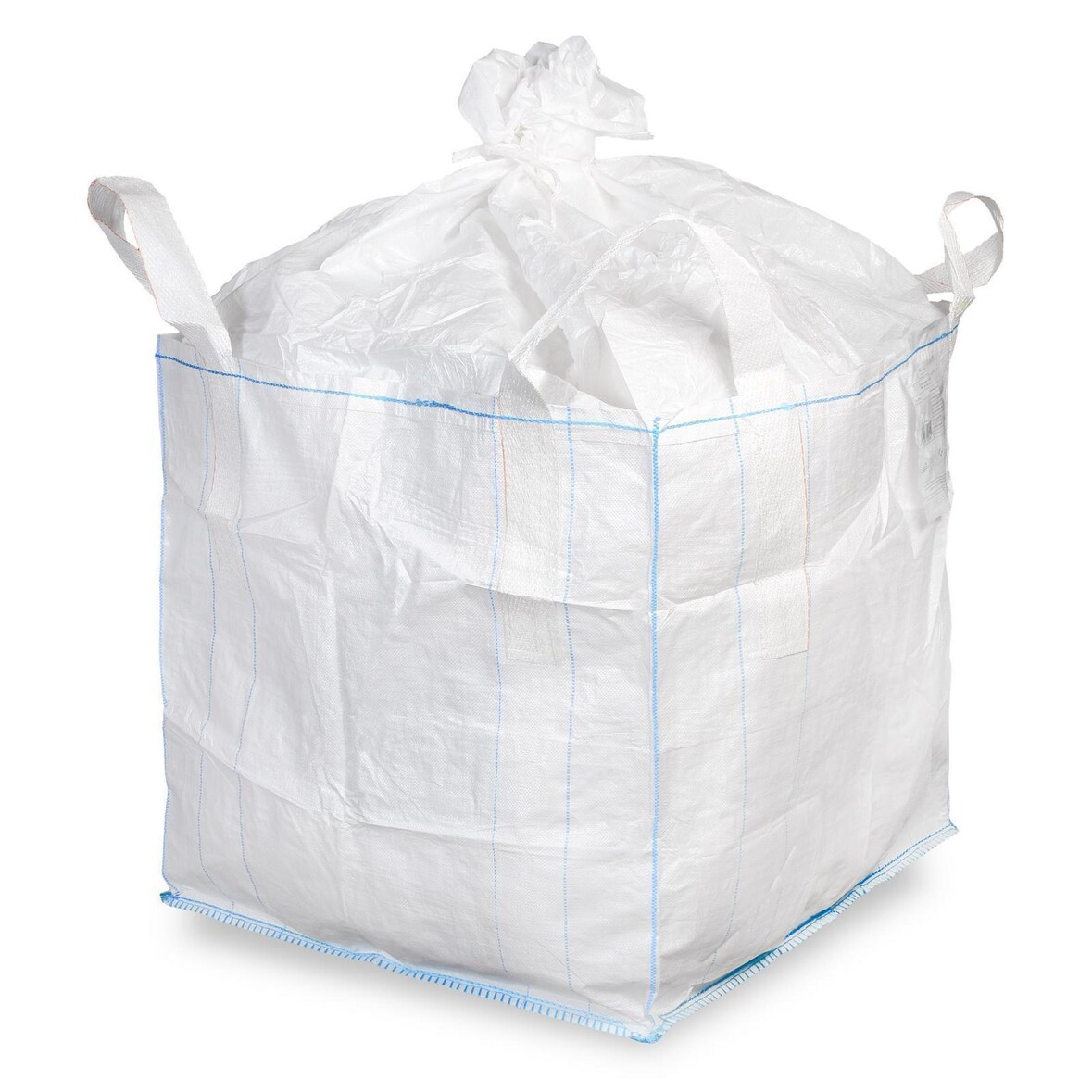 SemyTop PP Big Bag - 90x90x90 cm - SWL 1000kg - wiederverschließbar - 3 Stück
