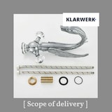 thumbnail of ADRIÁN | Grifo de baño grande de acero inoxidable de diseño cisne | Mezclador  cromado de lujo para restauración hotelera |alto lavabo independiente