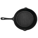 thumbnail of Vogue runde Skillet Grillpfanne aus Gusseisen 26,7cm