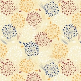 thumbnail of Sovie HOME Tischdecke Erna in Creme-Bordeaux aus Linclass® Airlaid 80 x 80 cm, 1 Stück - Blüten Floral