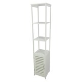 thumbnail of colonna multiuso 1 anta 2 ripiani 30x30x156 bianco adelaide